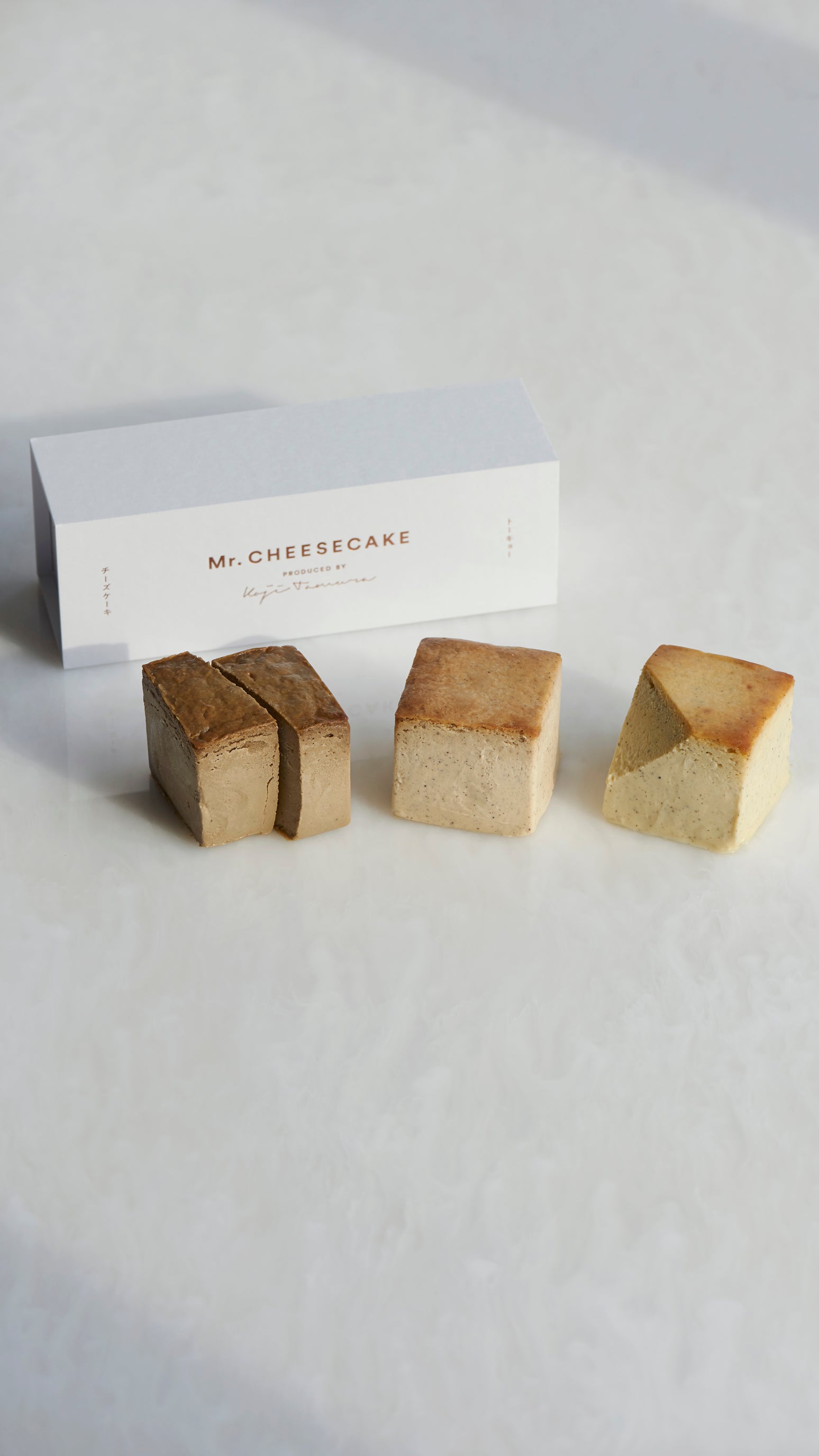 Mr. CHEESECAKE assorted 3-Cube Box Tea Collection