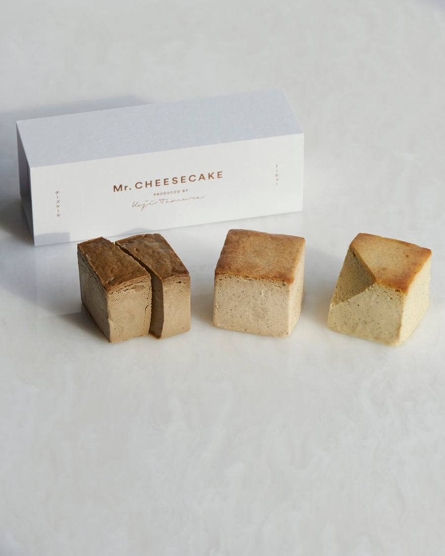 Mr. CHEESECAKE assorted 3-Cube Box Tea Collection
