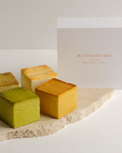 Mr. CHEESECAKE assorted 4-Cube Box YOUR BEST