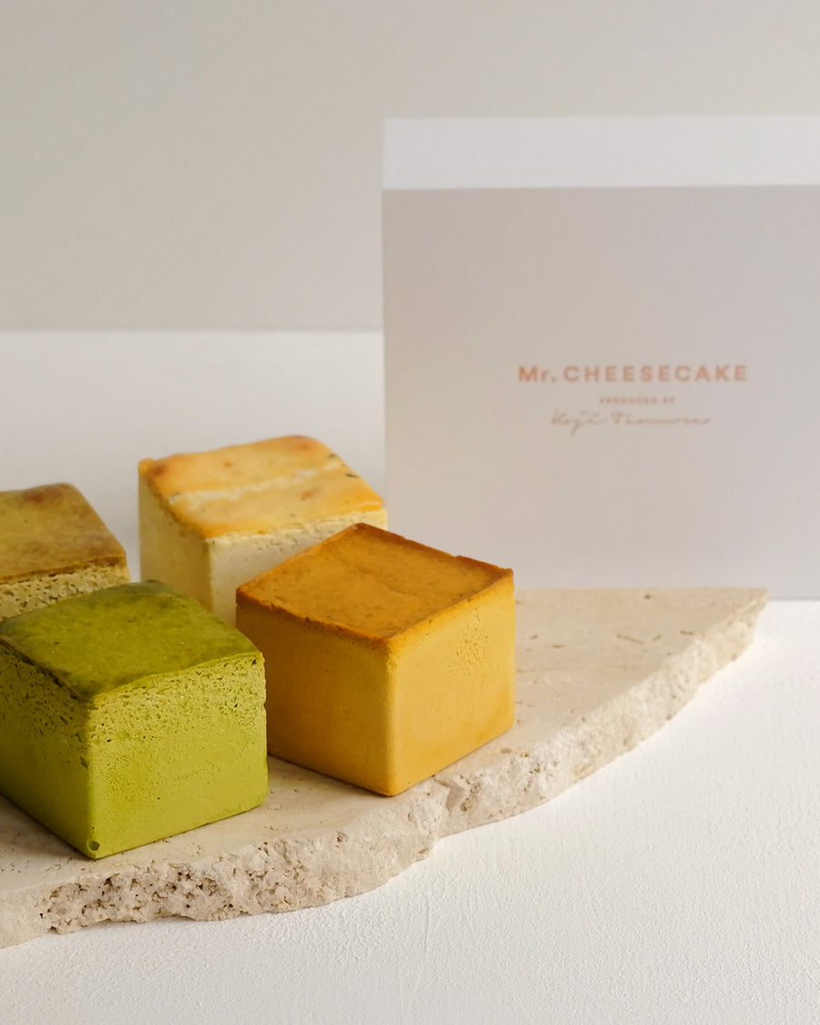 Mr. CHEESECAKE assorted 4-Cube Box YOUR BEST